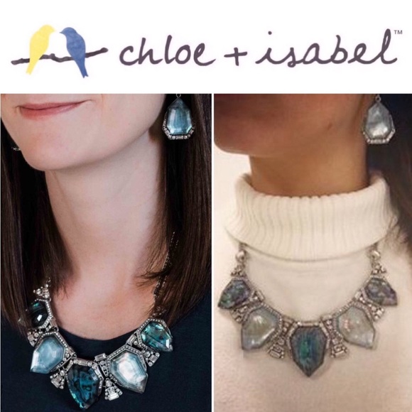 chloe + isabel northern lights necklace and earrings set - Picture 5 of 10